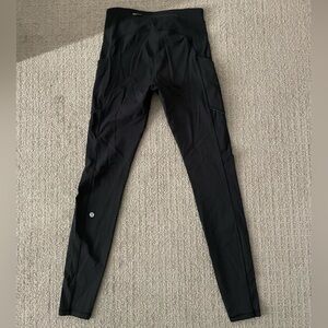 Black, Size 4, Lululemon leggings.